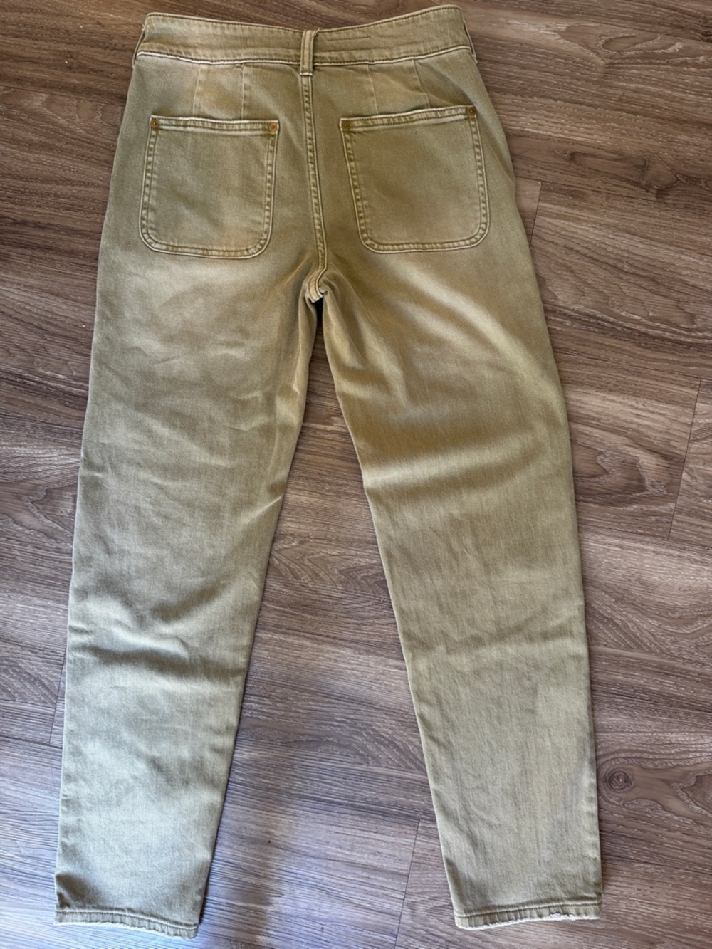 Anthropologie Pilcro The Wanderer Barrel Embroidered Patchwork Pants Size: 25 - Picture 12 of 13